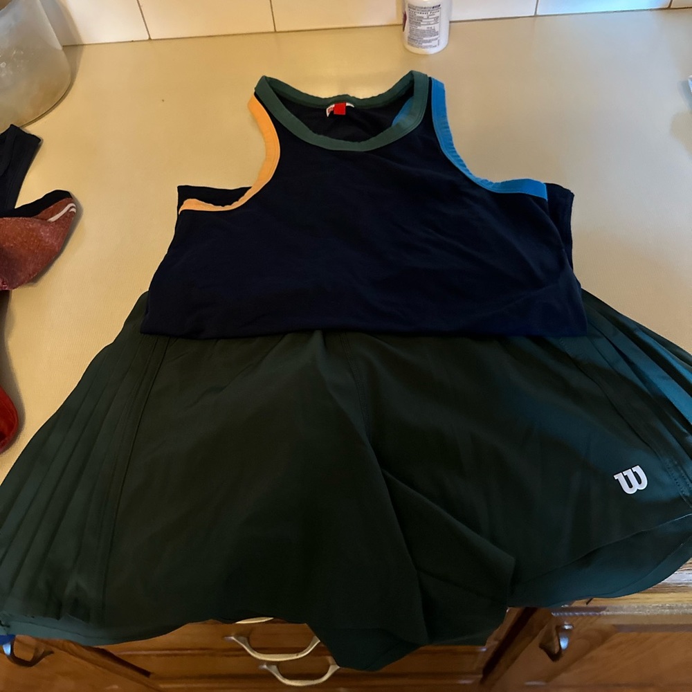 Wilson tennis apparel. Never worn or one time.